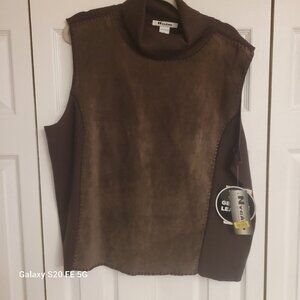 Nygard Collection Genuine Leather plus size